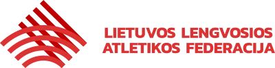 Federación Lituana de Atletismo Logo